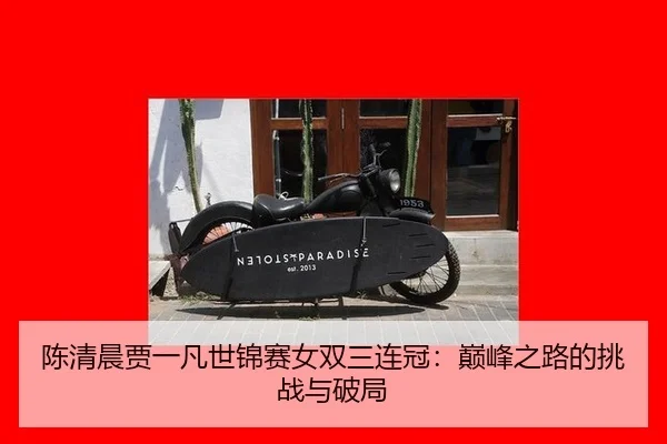 陈清晨贾一凡世锦赛女双三连冠：巅峰之路的挑战与破局